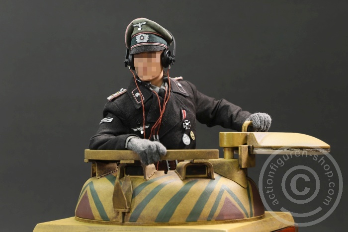 Panther G Tank Diorama (Cupola) - WWII German Panzer - sand