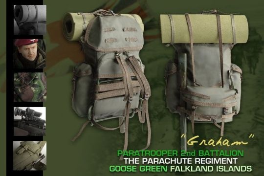 70111-05 Graham - Paratrooper 2nd Battalion