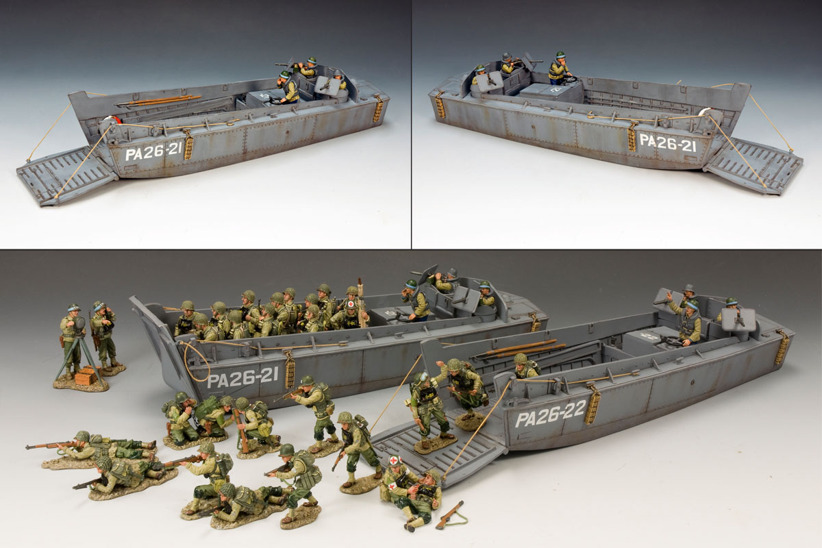 Normandy LCVP Landing Craft (#PA26-21) | DD137