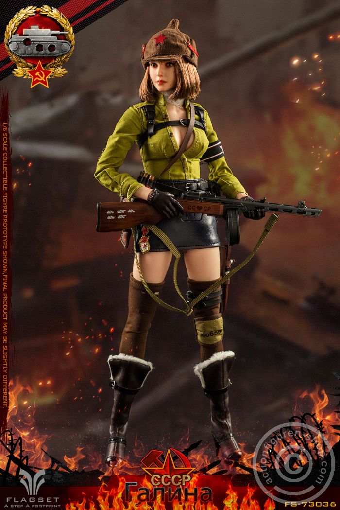 FS73036-10 Galina - Sexy Russian Soldier Girl
