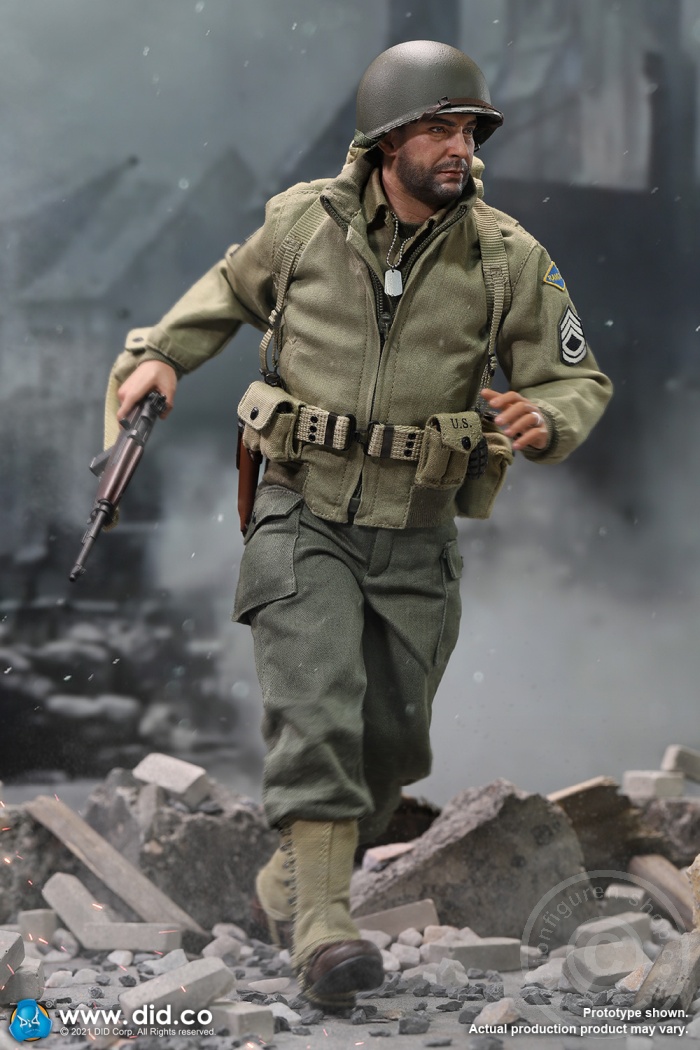 80150-10 Sergeant Horvath - WWII US 2nd Ranger Battalion