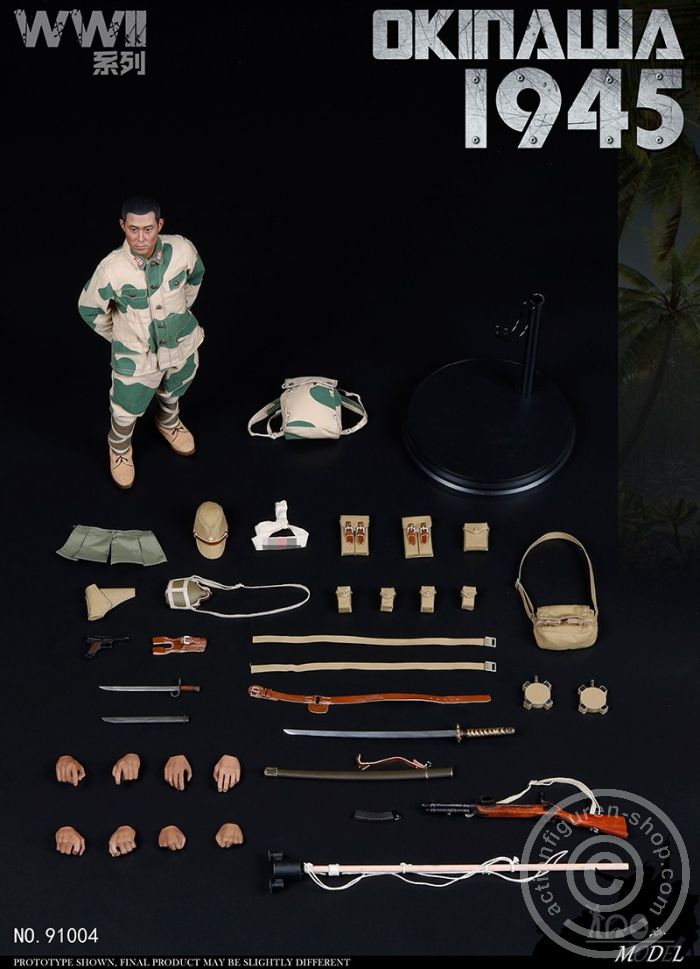 IQO91004-17 Battle of Okinawa - WWII 1945