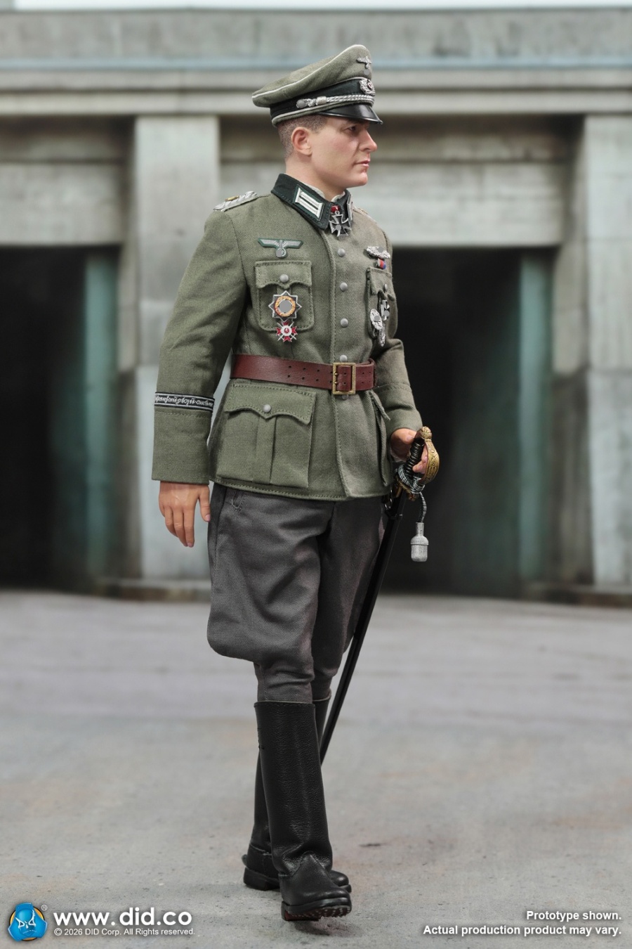 Otto Remer - WWII German Wehrmacht Officer - in 1/6 scale