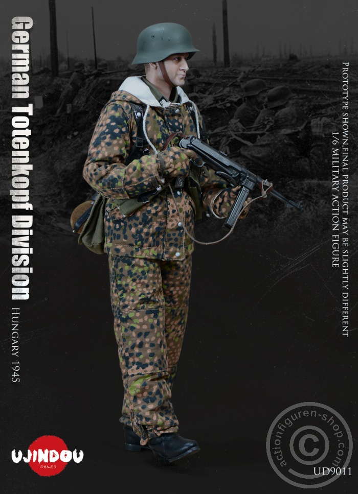 German Totenkopf Division WW-II - Hungary 1945 German Totenkopf Division WW-II - Hungary 1945