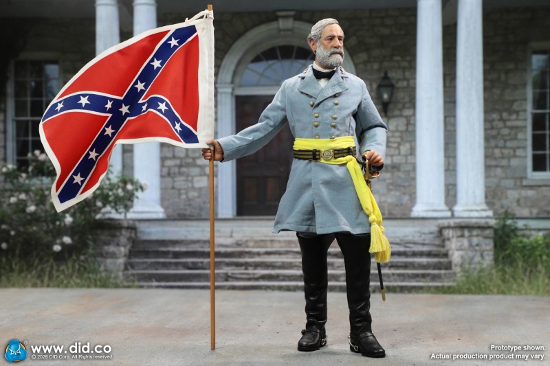 Robert Edward Lee - U.S. Civil War Confederate Army General - in 1/6 scale
