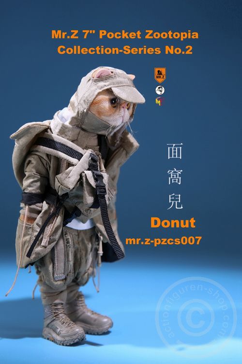 MRZpccs07-05 Donut - 7" Pocket Zootopia Series No.2