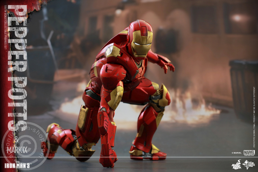177991-11 Iron Man 3 - Pepper Potts + Mark IX