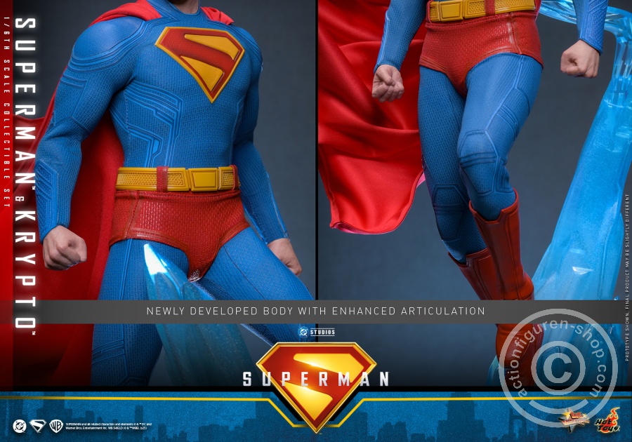 Hot Toys – MMS812 - Superman - 1/6th scale Superman & Krypto Collectible Set Hot Toys – MMS812 - Superman - 1/6th scale Superman & Krypto Collectible Set