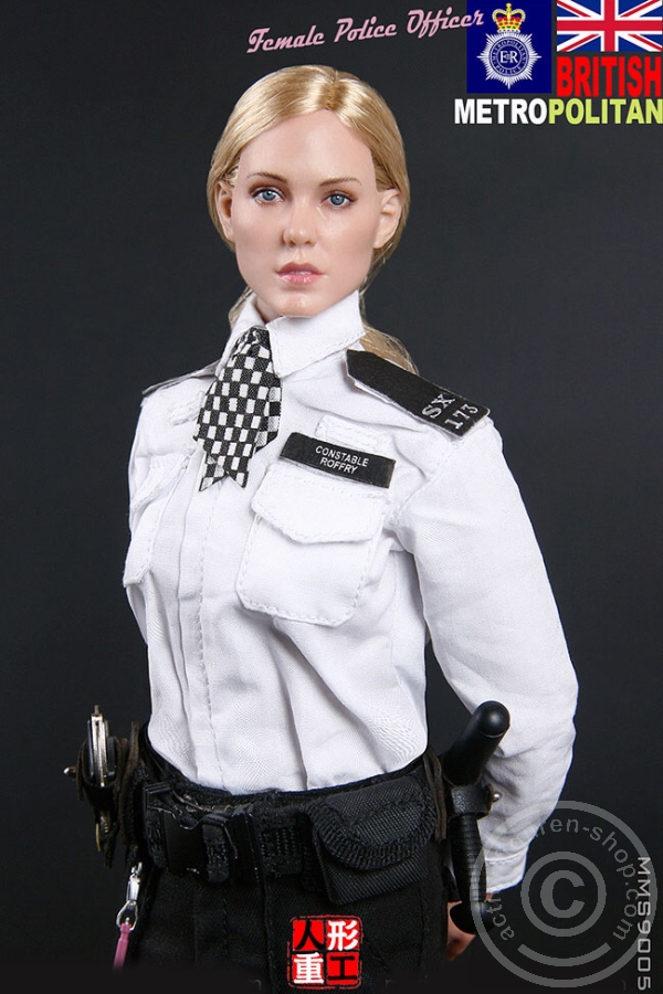 British Metropolitan Female Police Officer