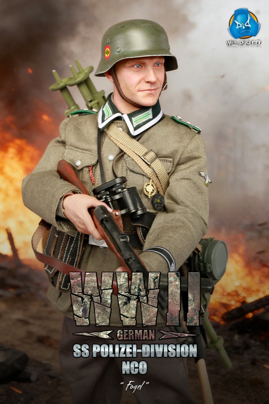 Fogel - WWII German SS Polizei-Division NCO - in 1/6 scale