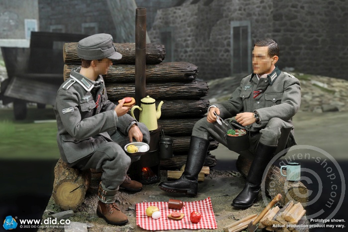 60067-17 Stove Diorama - WWII German Army
