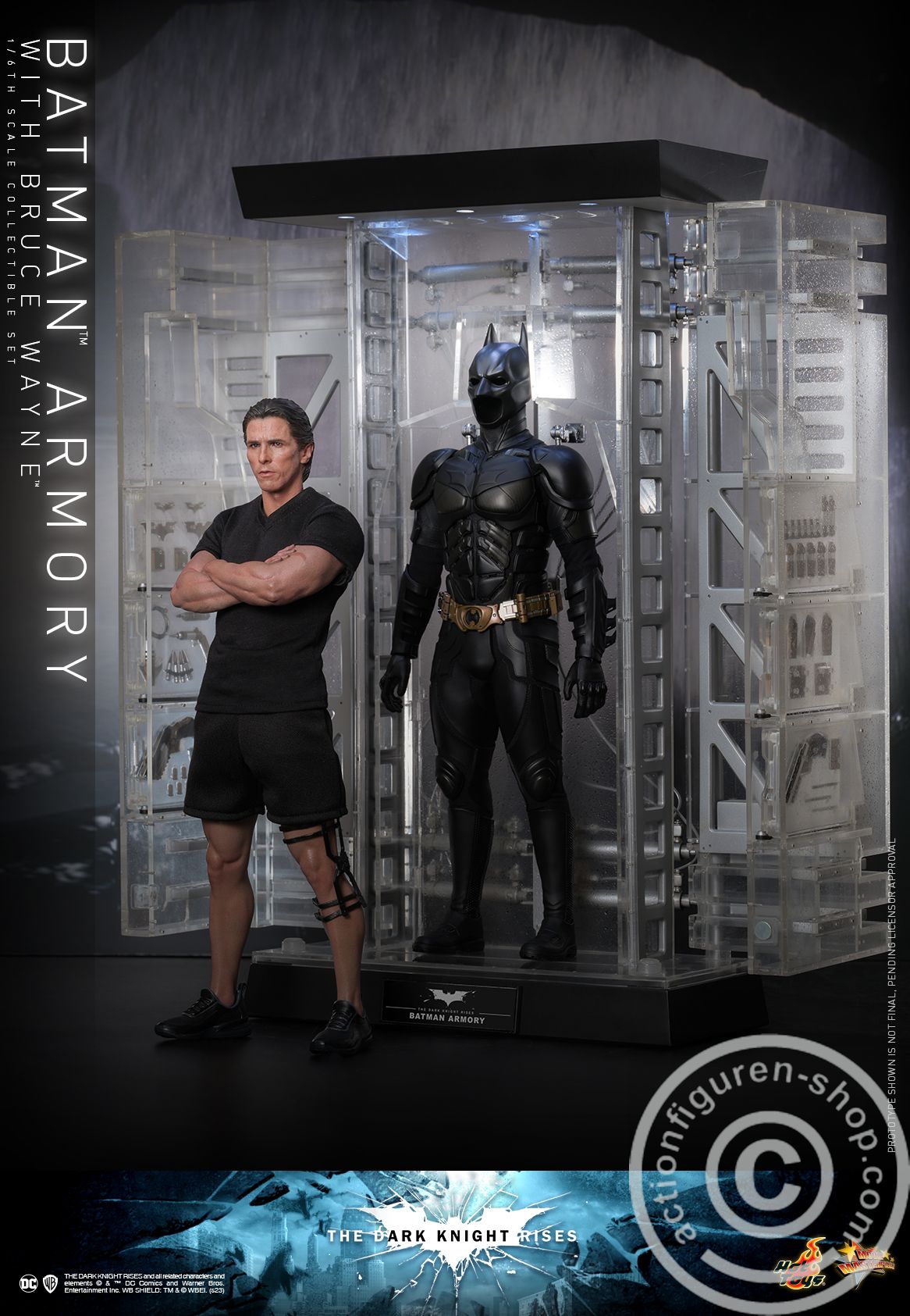 The Dark Knight Rises - Batman Armory with Bruce Wayne