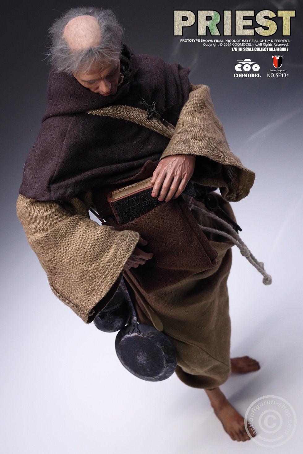 Medieval Priest - Series of Empire - in 1/6 scale