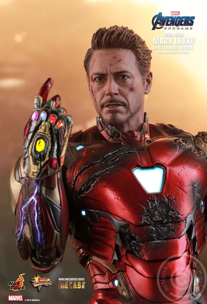 Avengers: Endgame - Iron Man Mark LXXXV (Battle Damaged Version) - MMS543D33 Avengers: Endgame - Iron Man Mark LXXXV (Battle Damaged Version) - MMS543D33