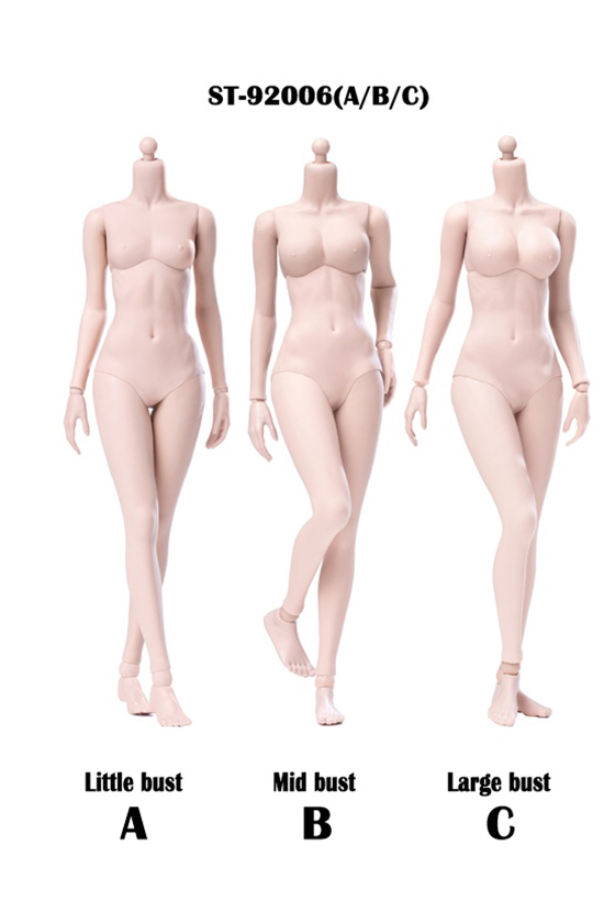 Super flexible semi seamless Female Body - Modified Ver. - Pale C