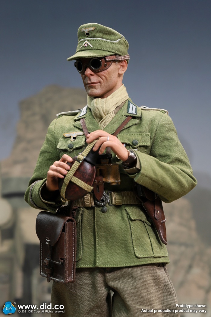 Wilhelm - WWII German Afrika Korps Infantry Captain