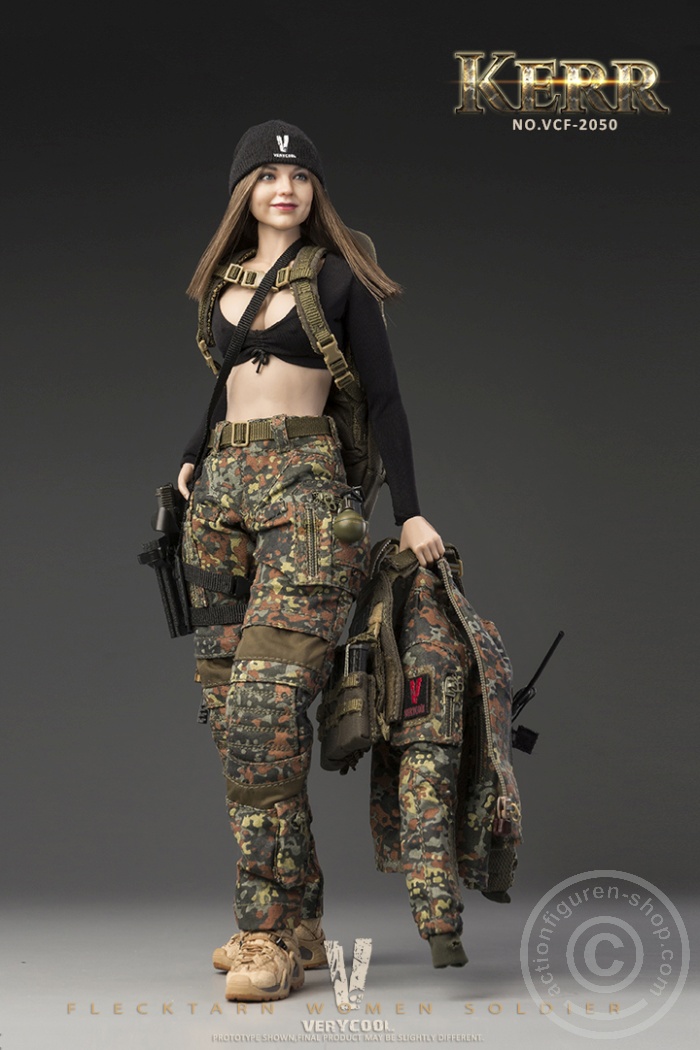 Flecktarn Woman Soldier - KERR
