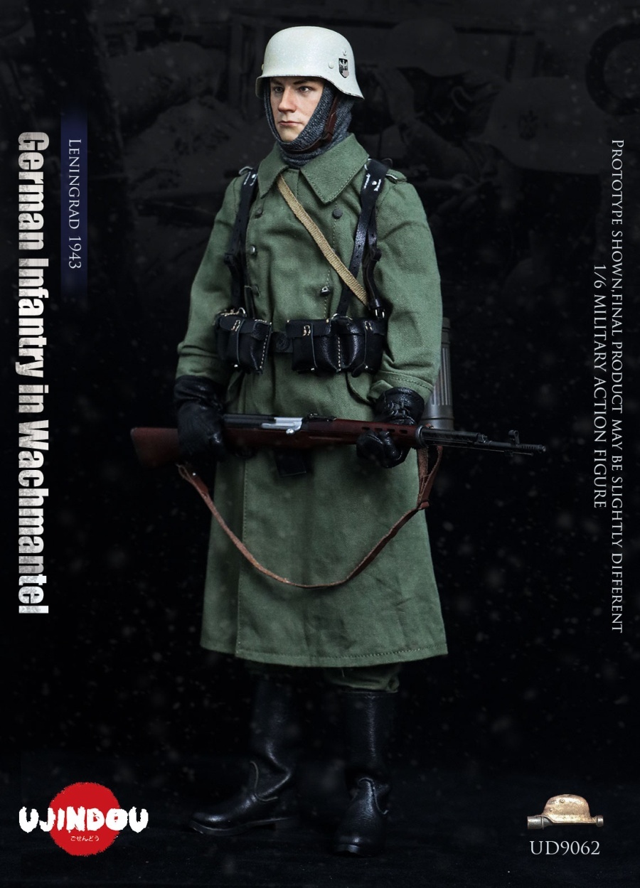 German Infantry - Wachmannschaft - w/ Wachmantel - Leningrad 1943 - in 1/6 scale