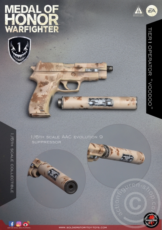 SST106-44 Medal Of Honor Navy SEAL Tier One - Operator "Voodoo"