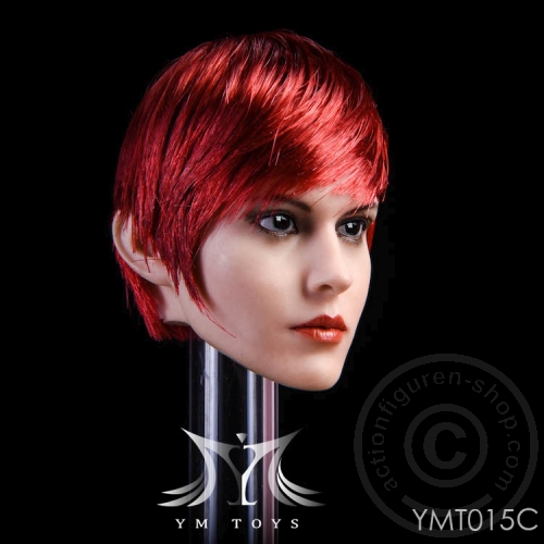 YMT-15C-05 Kopf - rote kurze Haare