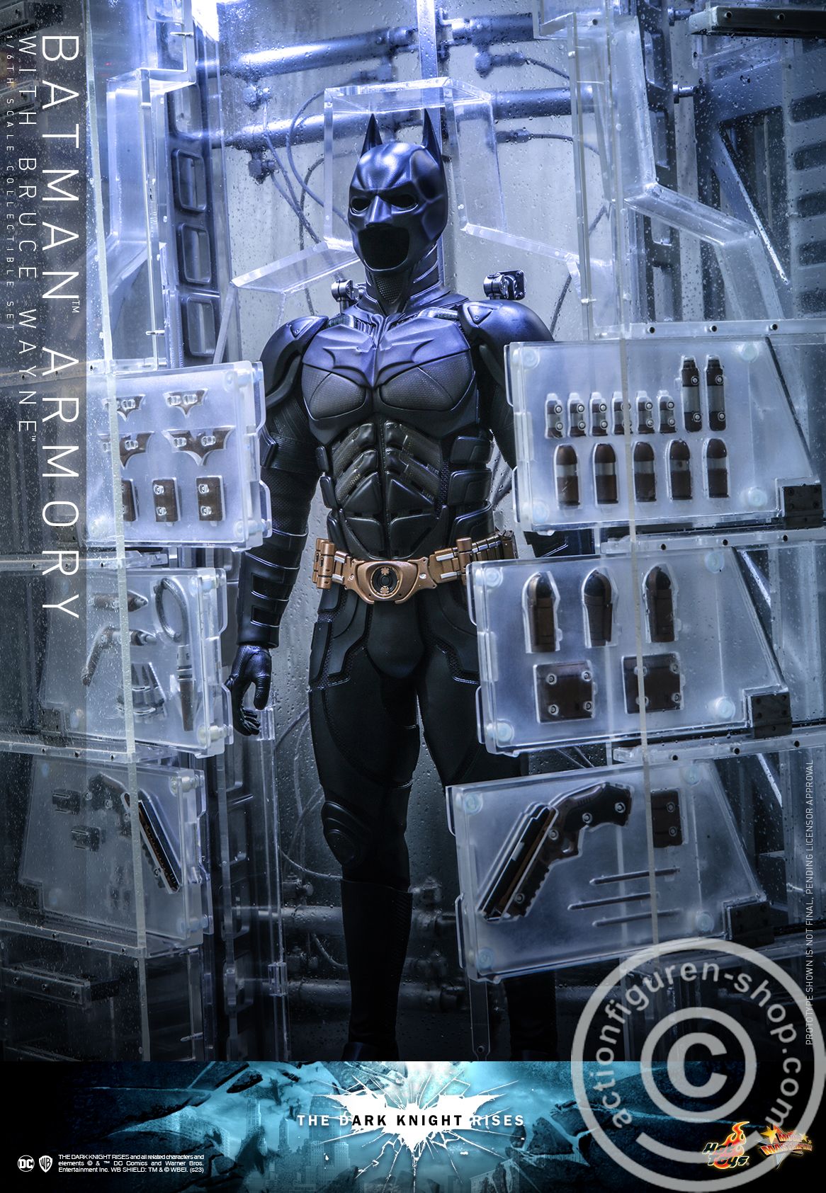 The Dark Knight Rises - Batman Armory with Bruce Wayne