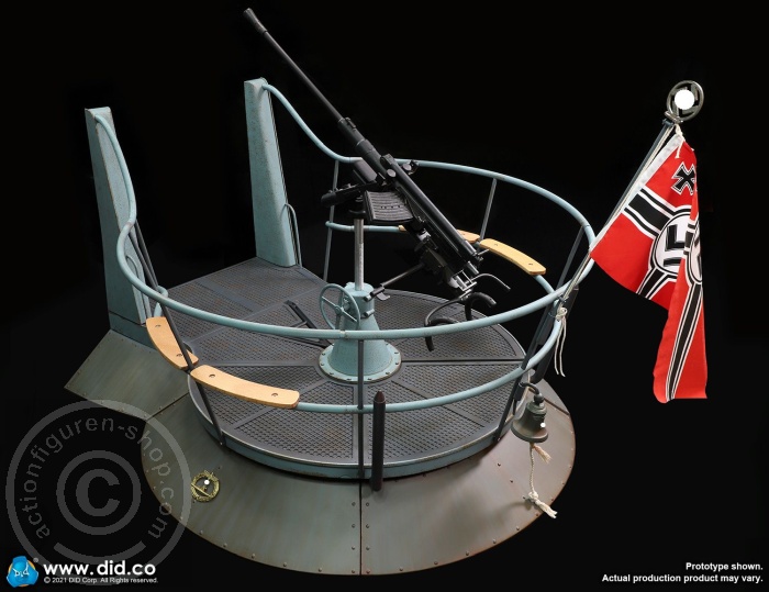 E60059ABCD-05 U-Boat Tower Diorama Set (20mm FLAK)
