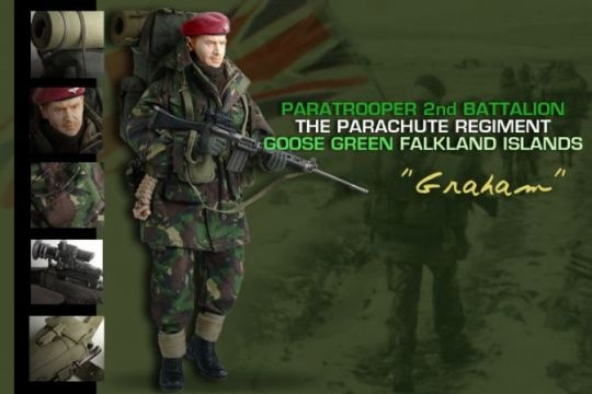 70111-04 Graham - Paratrooper 2nd Battalion