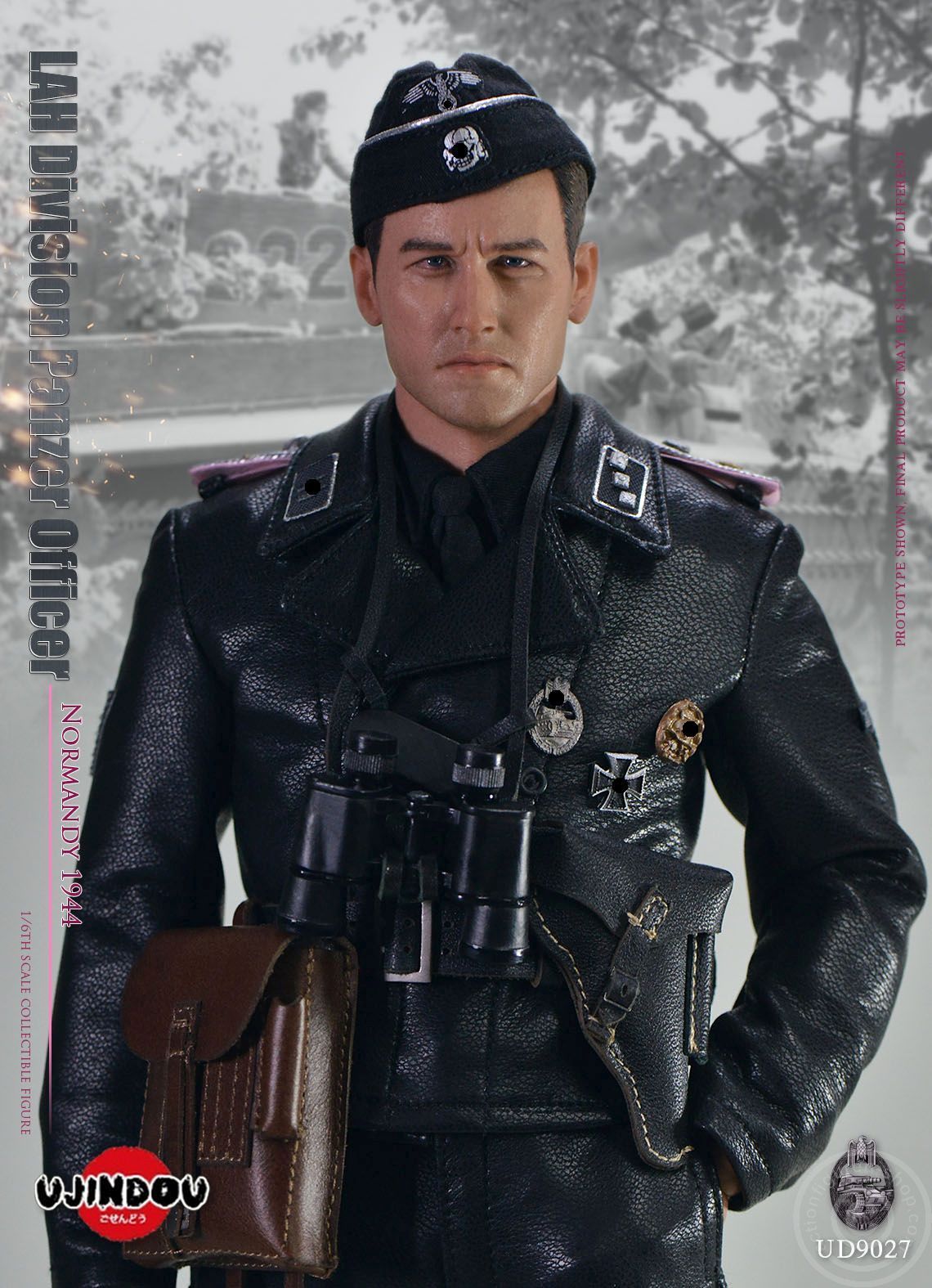 German LSSAH Division - Panzer Officer - Normandy 1944