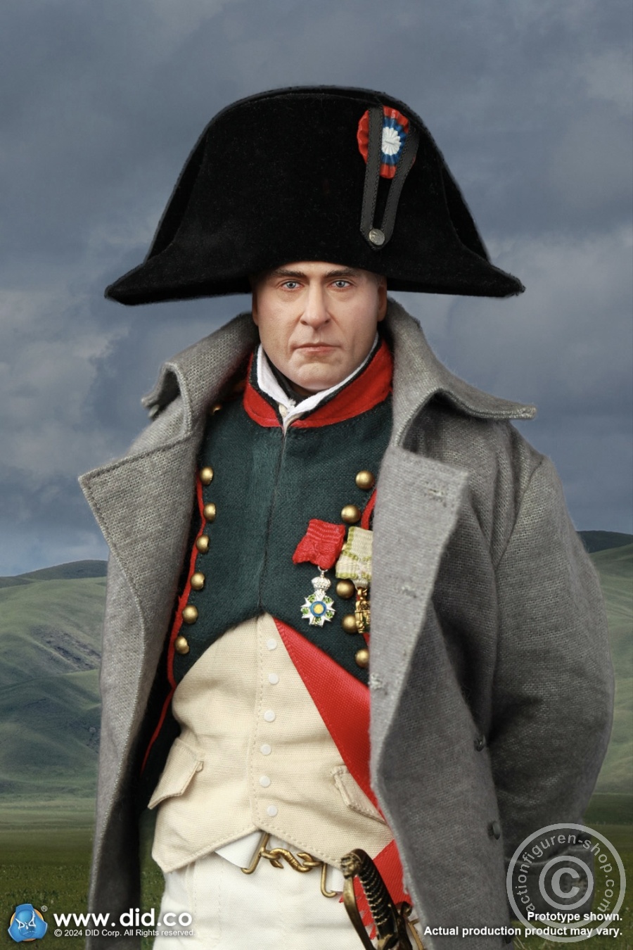 Costume Set for Napoleon (Green) Costume Set for Napoleon (Green)