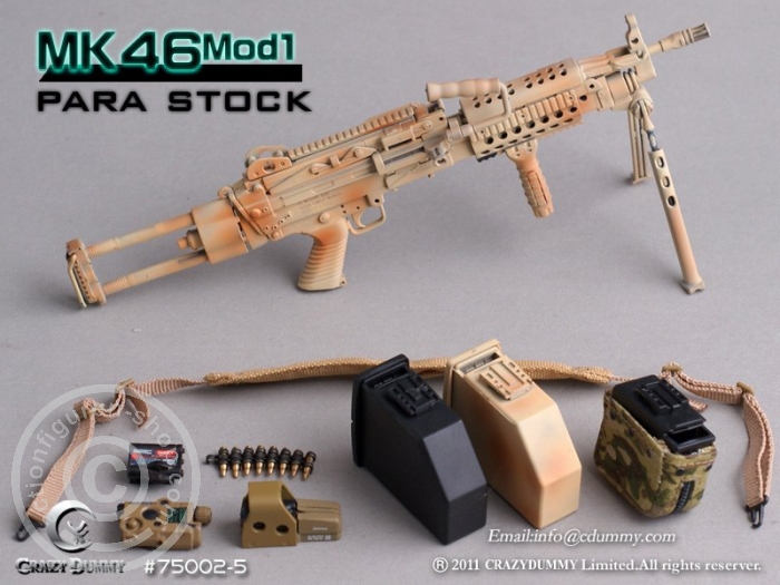 MK46MOD1-para stock - camouflage