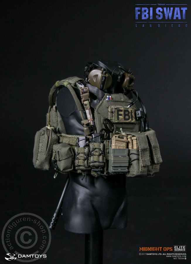 FBI SWAT Team Agent (B) - San Diego Midnight OPS