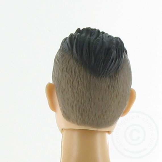 TRRI-01-06 Female Head with Body - black Hair