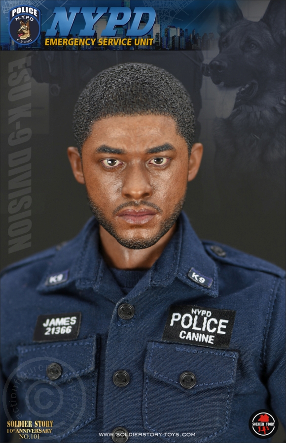 SSt101-33 NYPD - ESU - K-9 DIVISION - (Hundestaffel)