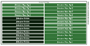 Fallschirmjäger Ärmelbänder