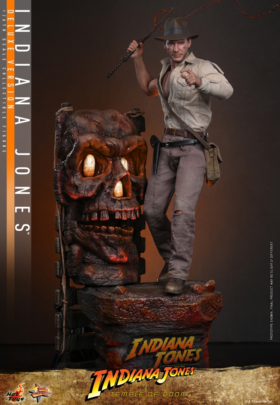 Indiana Jones And the Temple of Doom 1/6th scale Indiana Jones Collectible Figure (Deluxe Version) - MMS861