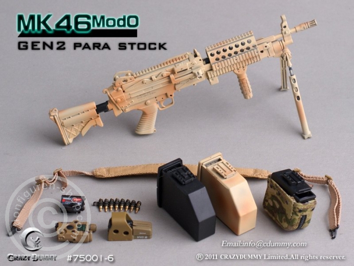 MK46MOD0-GEN2 para stock - camouflage