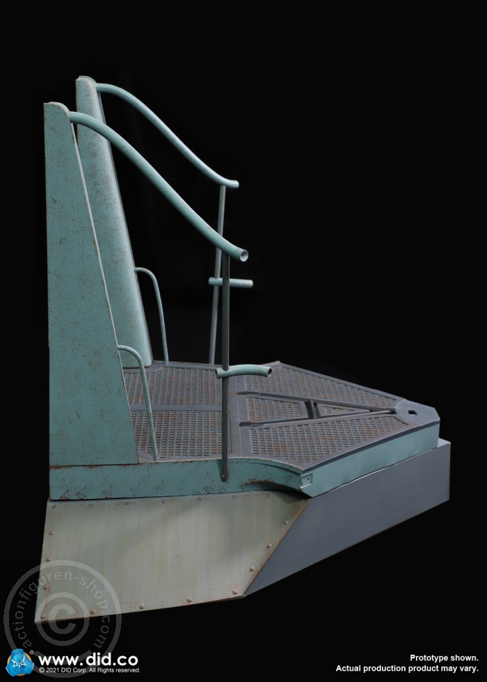 U-Boot Tower Diorama Set C + D (U-Boot Tower Gun Deck + 20mm FLAK) U-Boot Tower Diorama Set C + D (U-Boot Tower Gun Deck + 20mm FLAK)