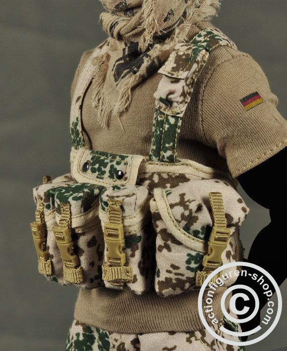 AFS003-16MzCar8aDS2gv6 Bundeswehrsoldat Wüsten-Tarn - mit Barett