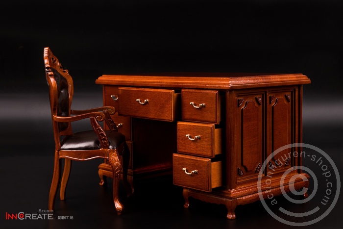 INNC-NC001-06 19th. Century Solid Wood Furniture Set