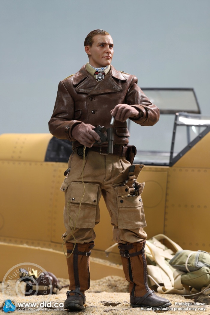 80154-38 Hans-Joachim Marseille - WWII German Luftwaffe Flying Ace