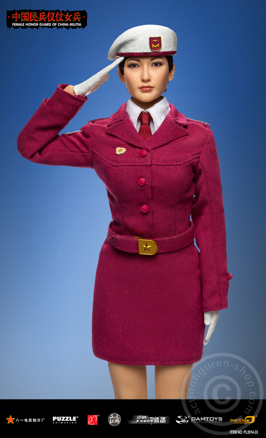 Female Honor Guard from China Militia