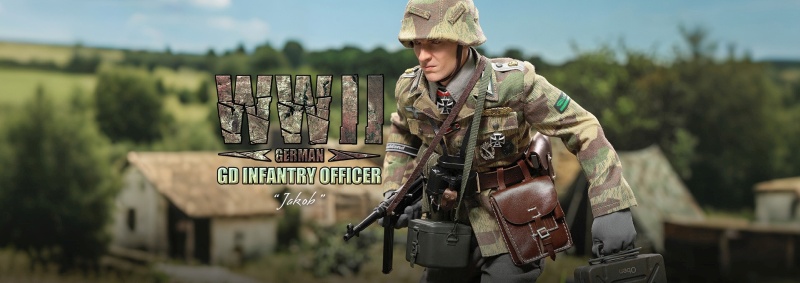 Jakob - WWII German GD Infantry Officer - in 1/6 scale