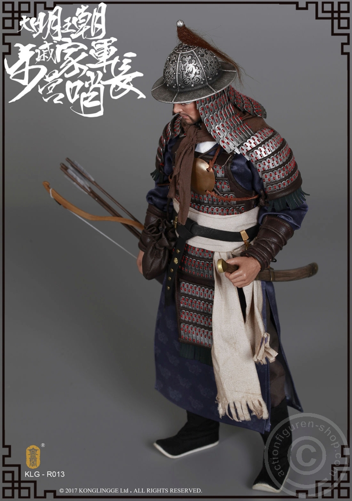 KLGR013-055kPVObaU7xl5N Ming Dynasty - Qi Troop - Walk Camp Guard Leader