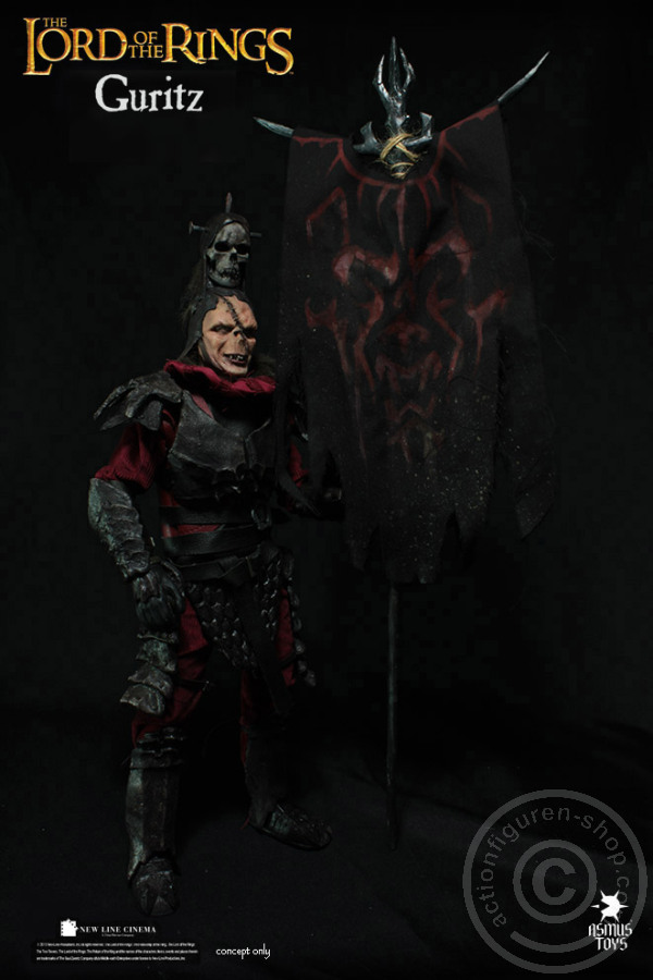 AST018-11OW9077GTgFTI1 Guritz - Orc Lieutenant - LOTR