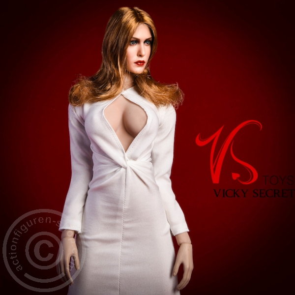 Olsen Evening Dress - white