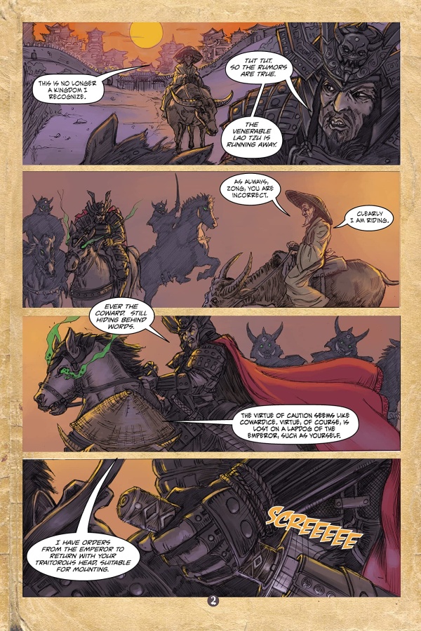 Z-Girl and the 4 Tigers - comic book