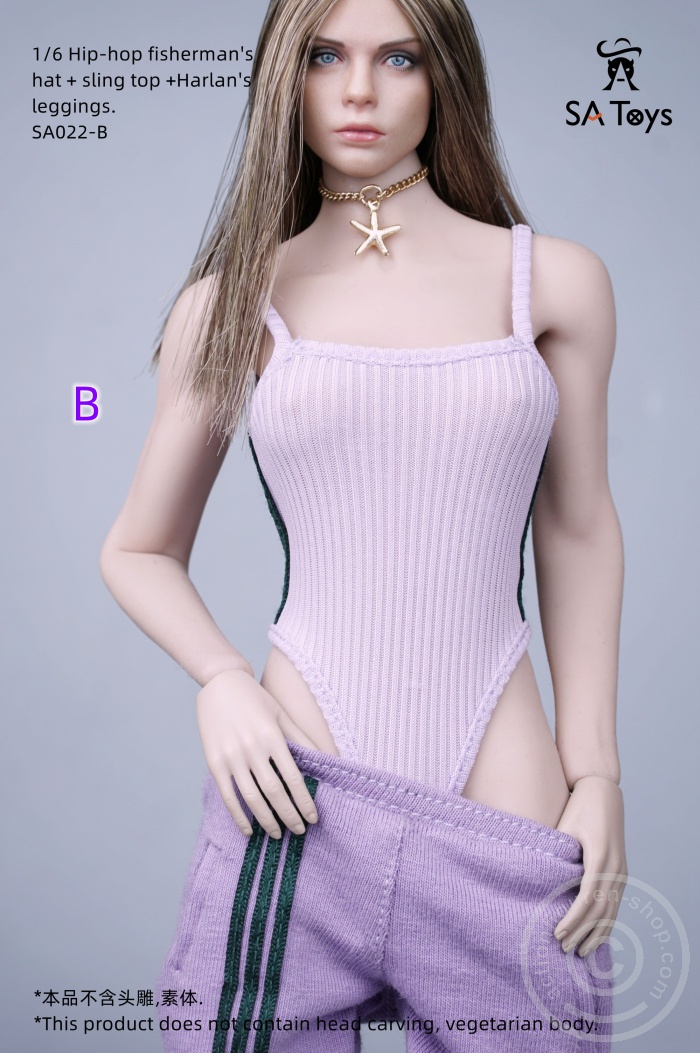 Cool Female Outfit - purple