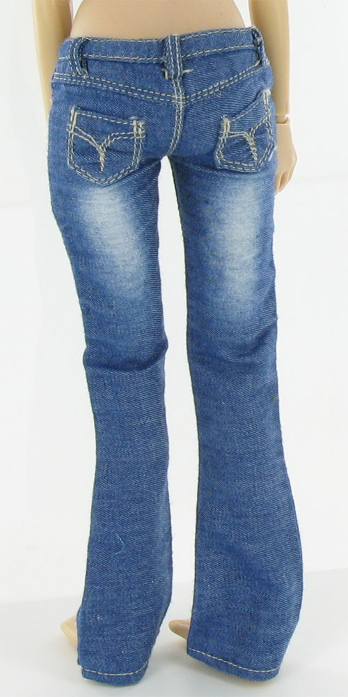 Denim Fashion Jeans - blue-faded