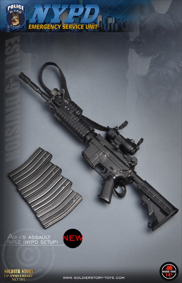 SSt101-54 NYPD - ESU - K-9 DIVISION - (Hundestaffel)
