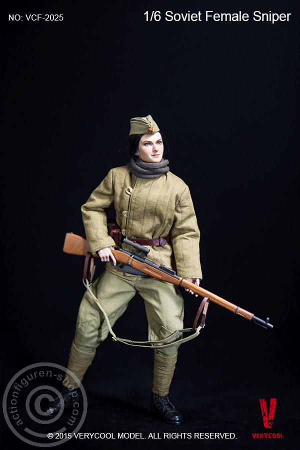 Soviet Red Army Female Sniper